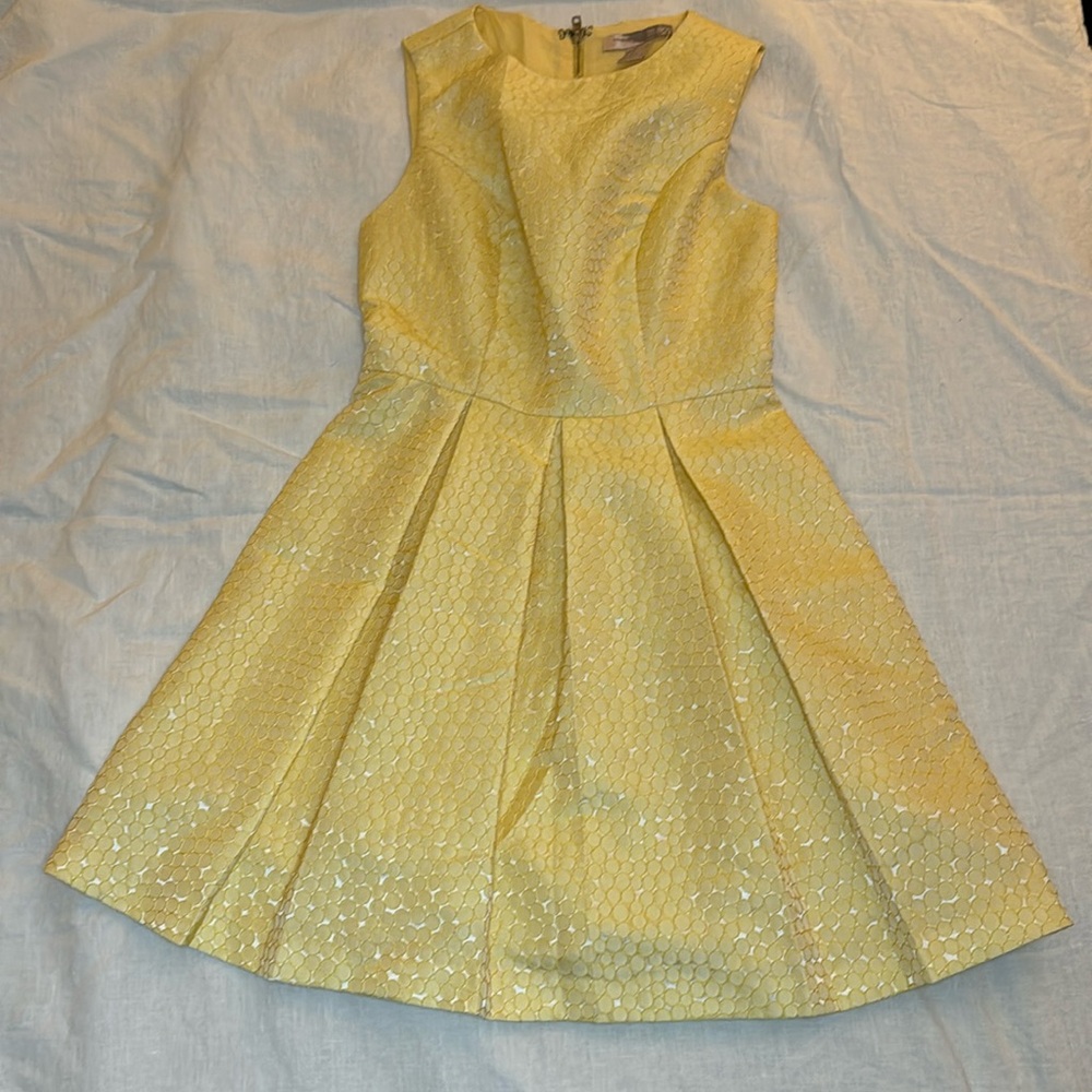 Love 21, Yellow, XS lined dress